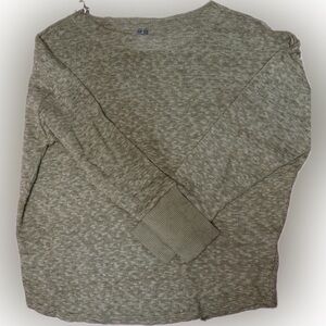 Anthropologie Olive Knit Sweater